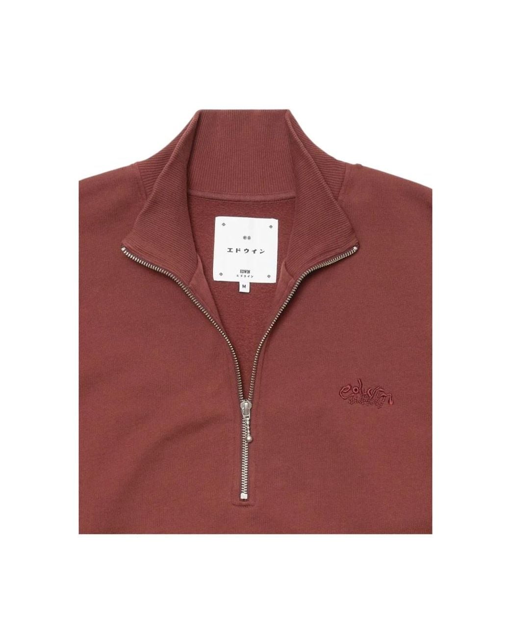 Edwin Red Sweatshirts for men