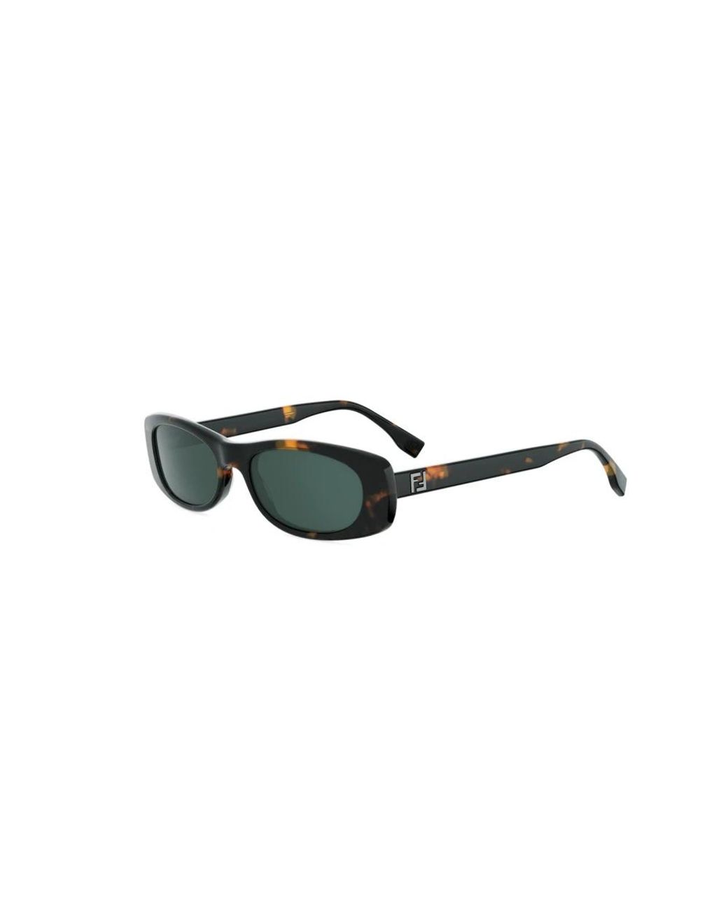 Fendi Ff Squared Zonnebrillen in het Green voor heren
