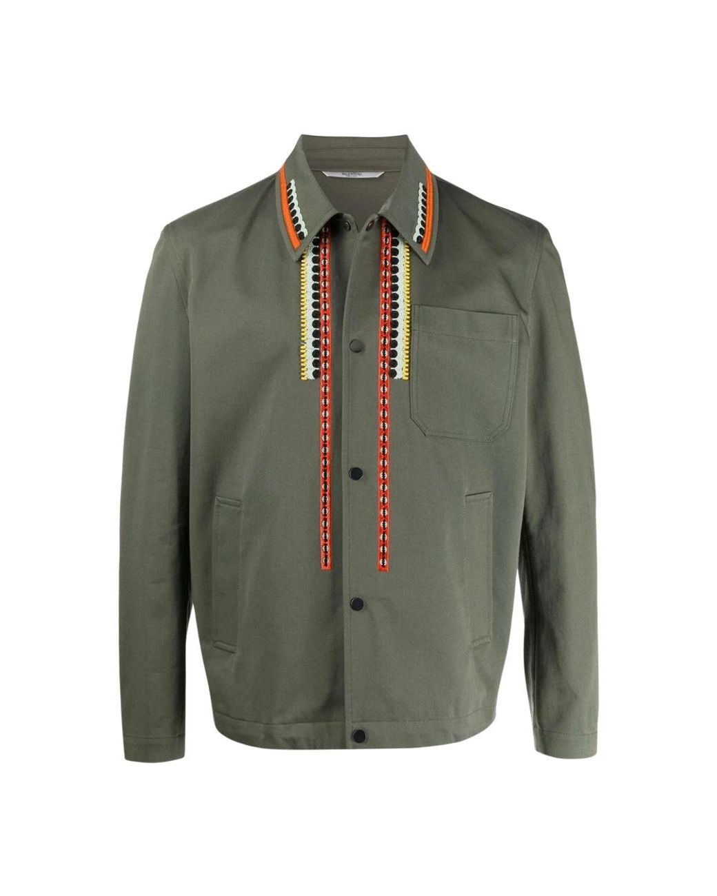 Valentino Green Light Jackets for men