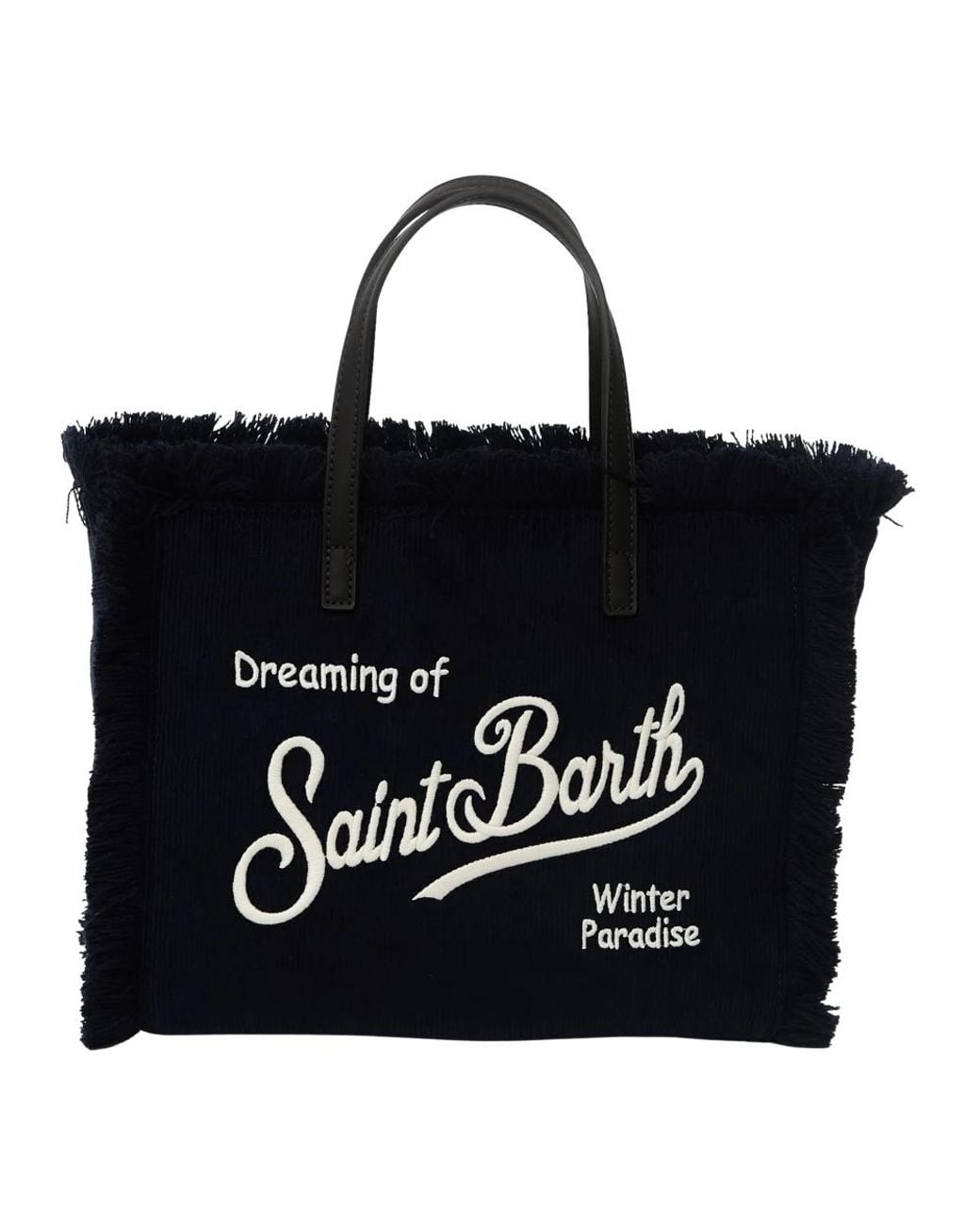 Mc2 Saint Barth Black Shopping Bags