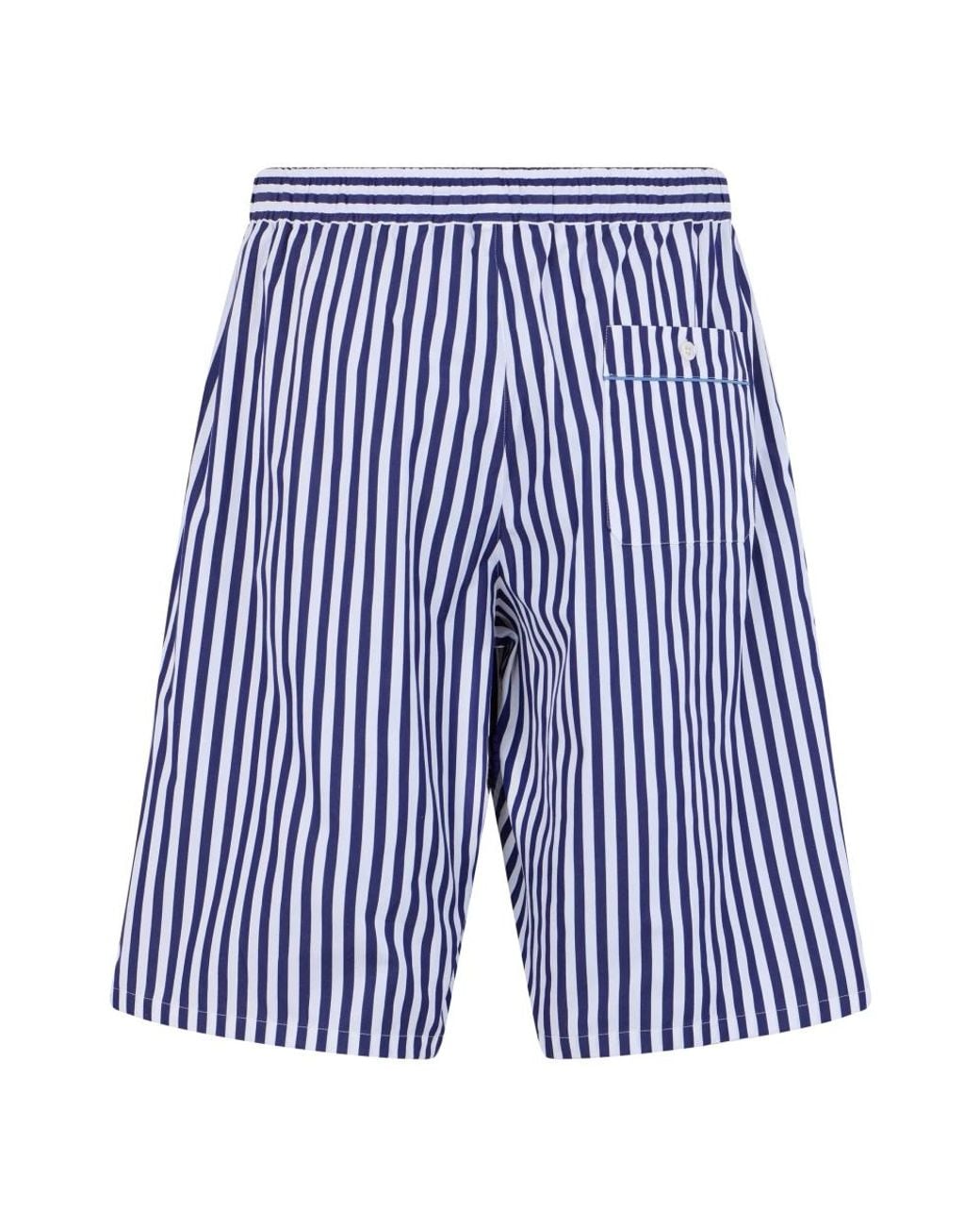 Dolce & Gabbana Blue Casual Shorts for men