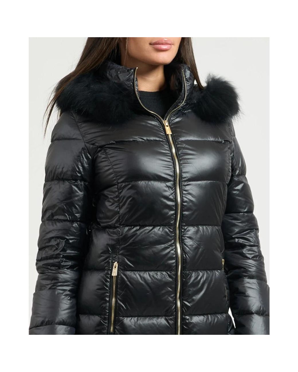 Down Coats Yes Zee en coloris Black