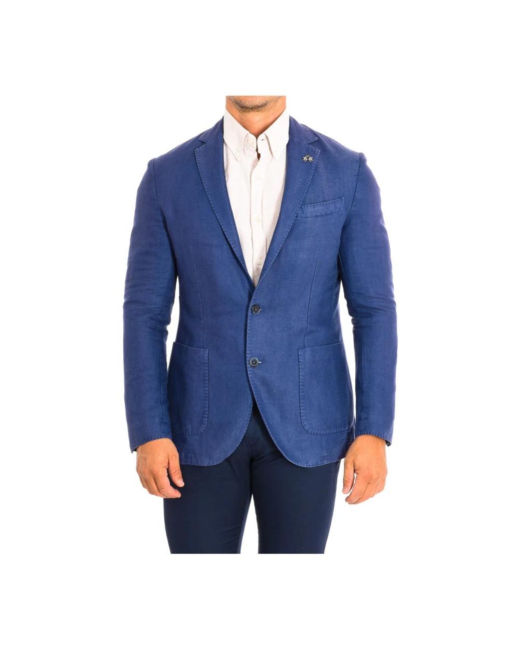La Martina Blazers in het Blue voor heren
