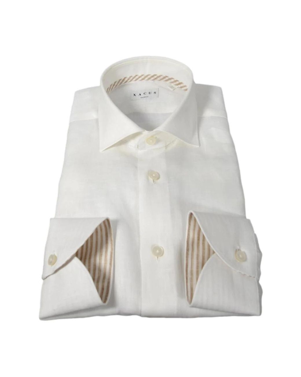 Xacus Overhemden ,Wit ,Leer Shirts in het White voor heren