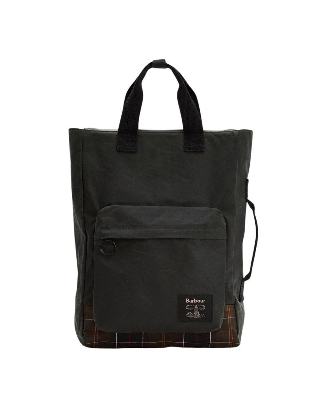 Barbour Black Backpacks for men