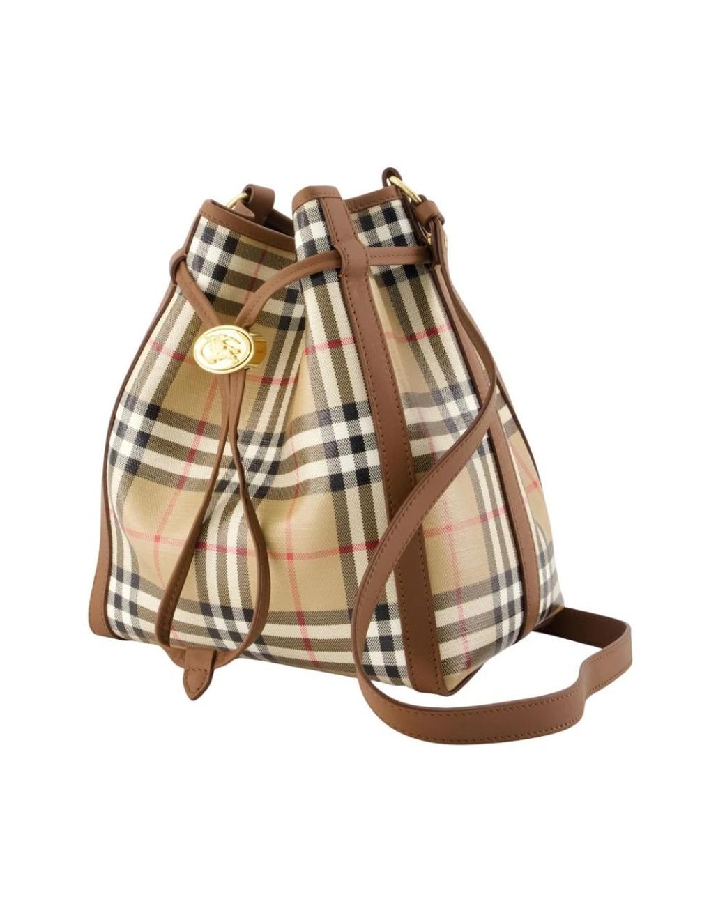 Burberry Brown Bucket Bags
