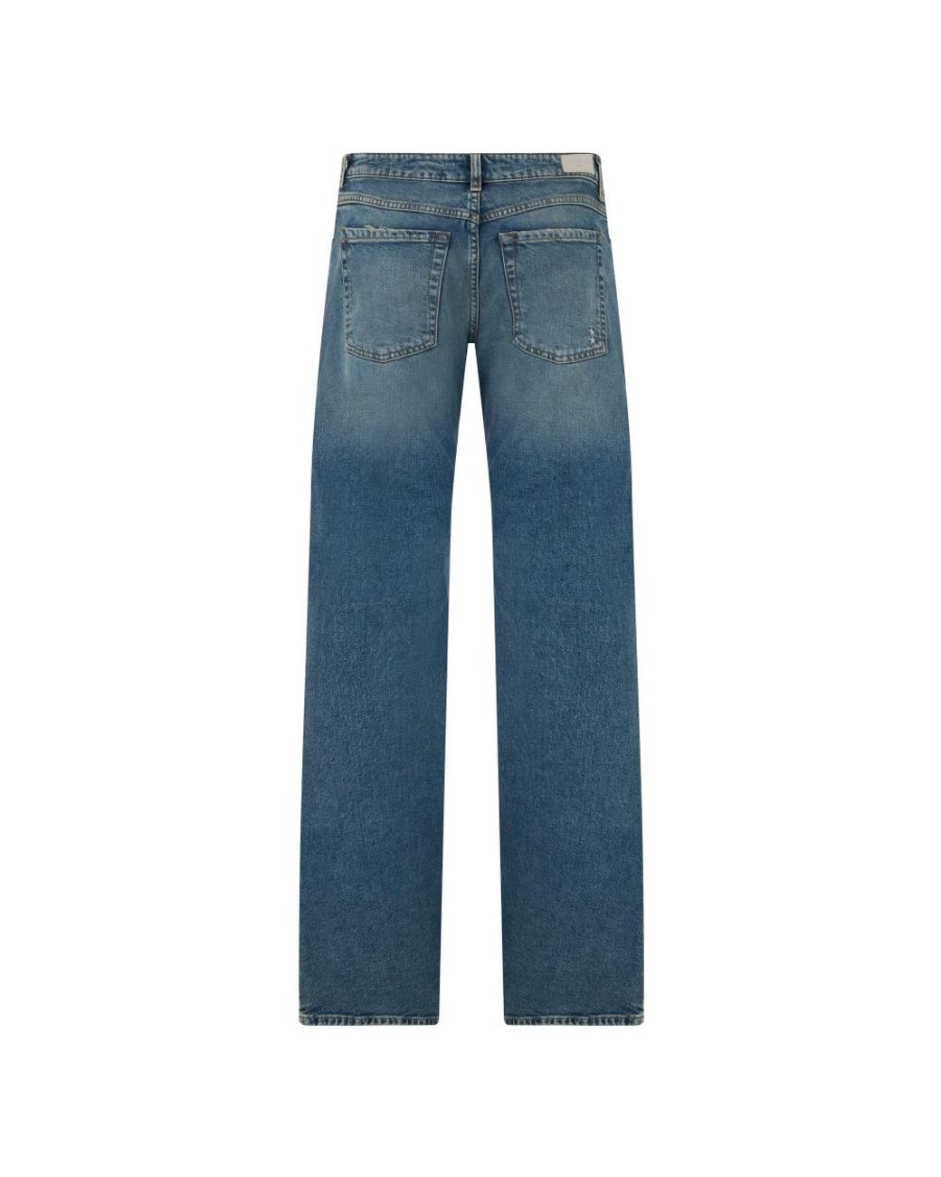 ICON DENIM Blue Straight Jeans