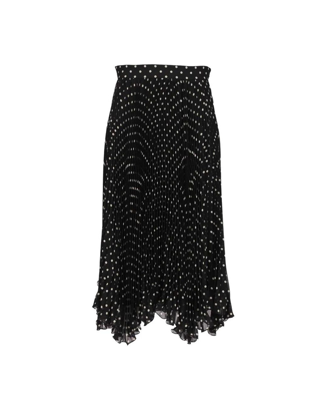 Valentino Garavani Black Midi Skirts