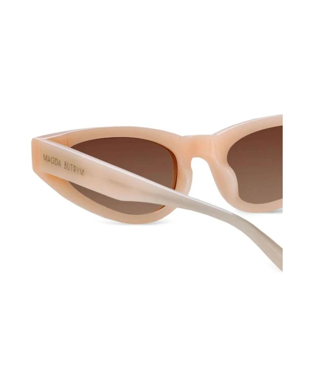 Magda Butrym Brown Sunglasses