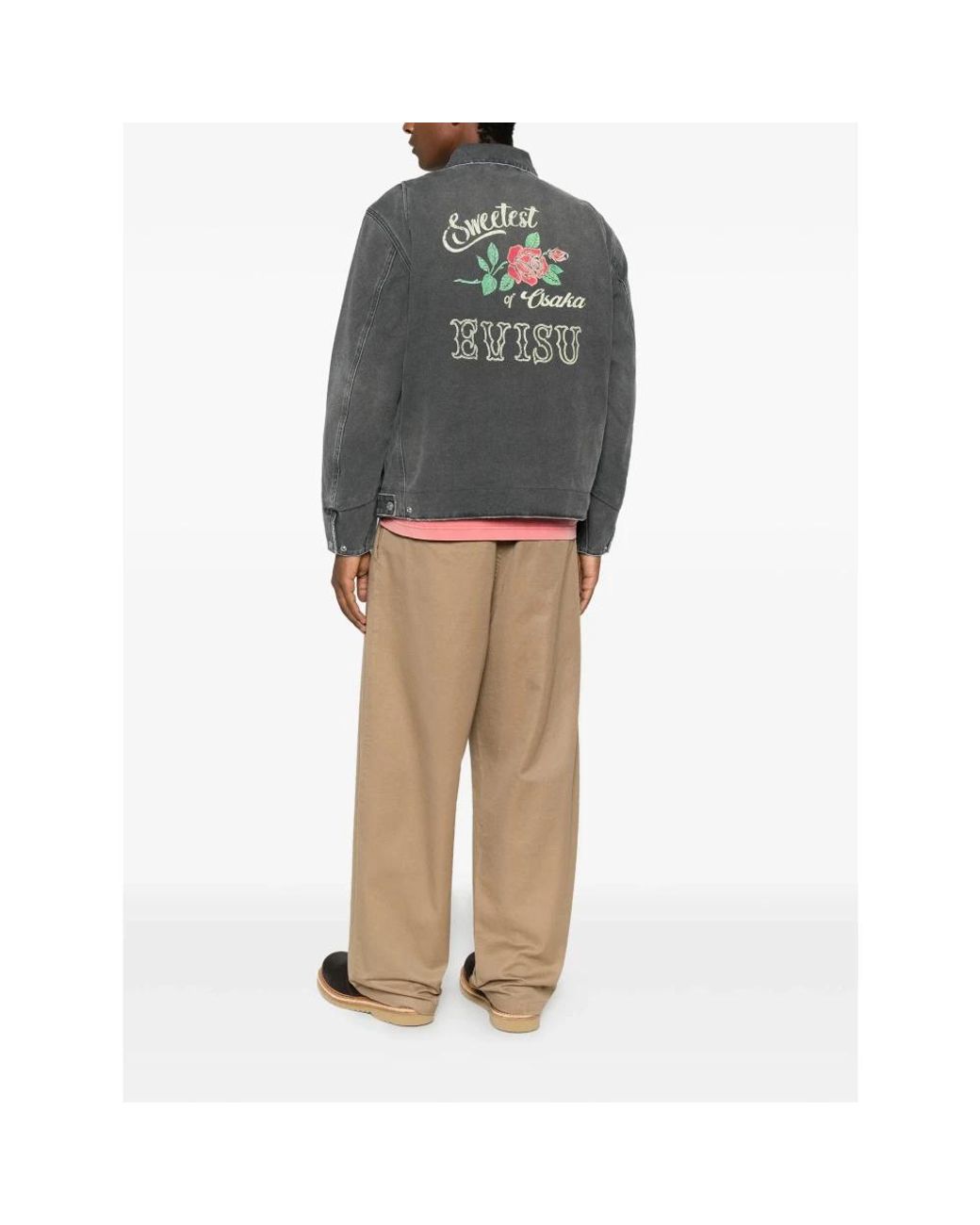 Denim Jackets di Evisu in Gray da Uomo