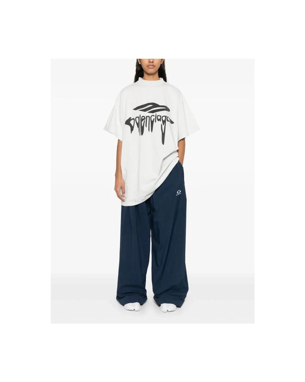 Balenciaga White T-Shirts for men