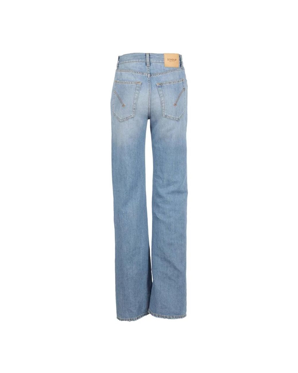 Dondup Blue Straight Fit Jeans