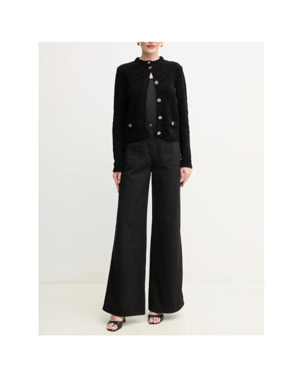 Cardigans Twinset de color Black