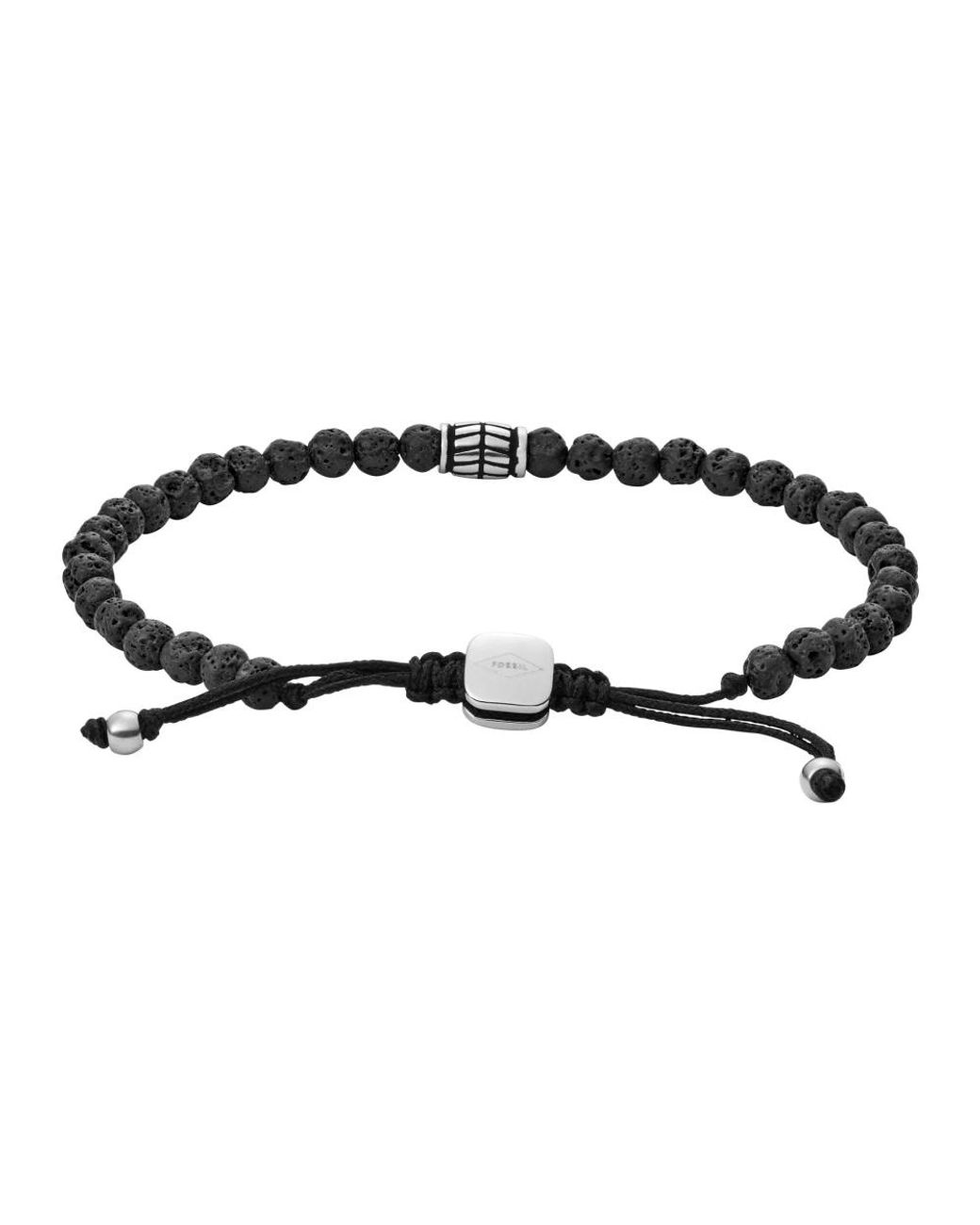 Bracelets Fossil pour homme en coloris Black