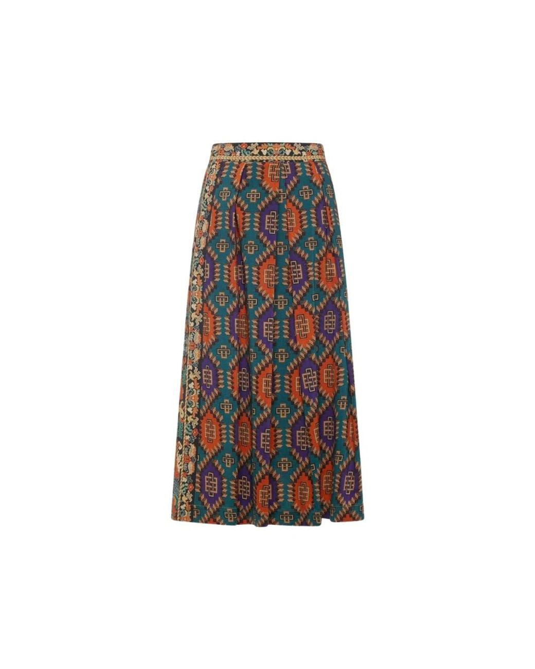 Pierre Louis Mascia Multicolor Midi Skirts