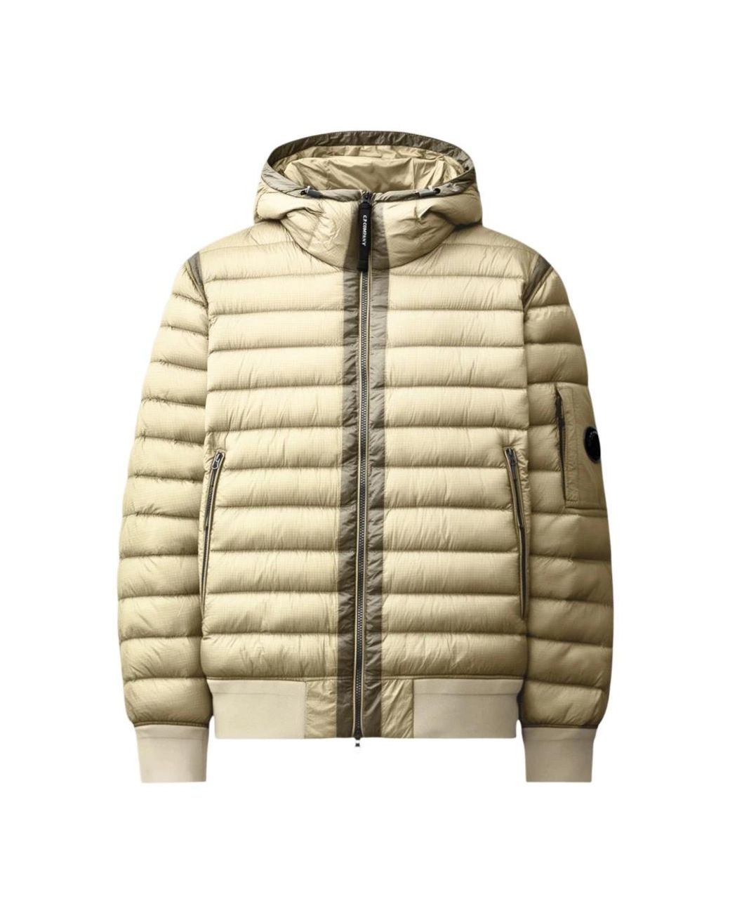 C P Company Natural Winter Jackets for men