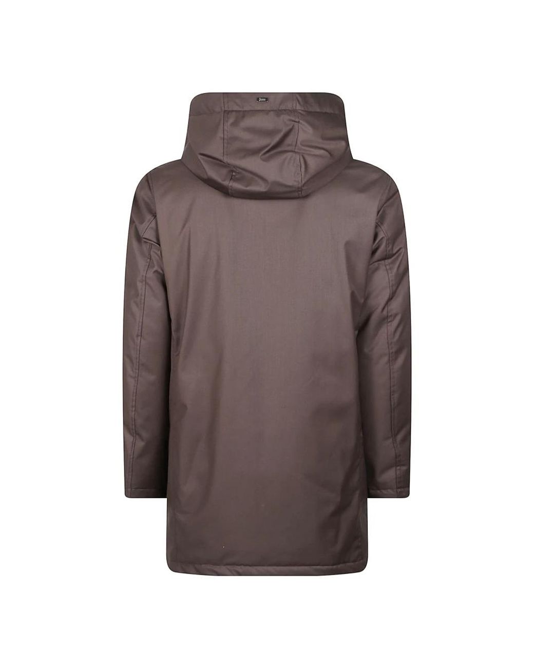 Herno Brown Down Coats for men