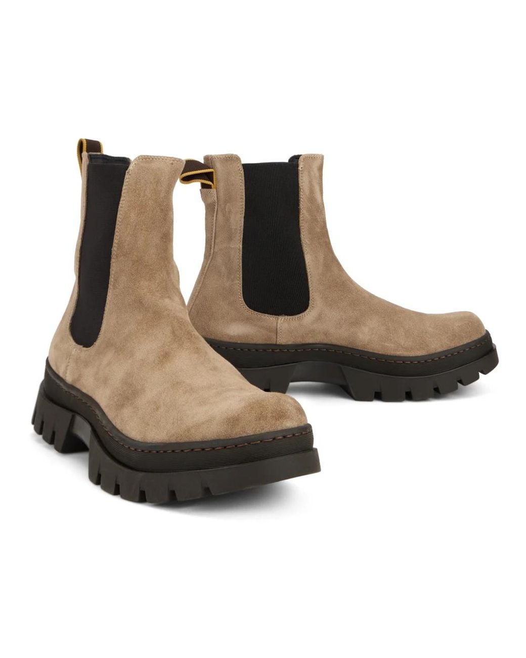 Moorer Brown Chelsea Boots