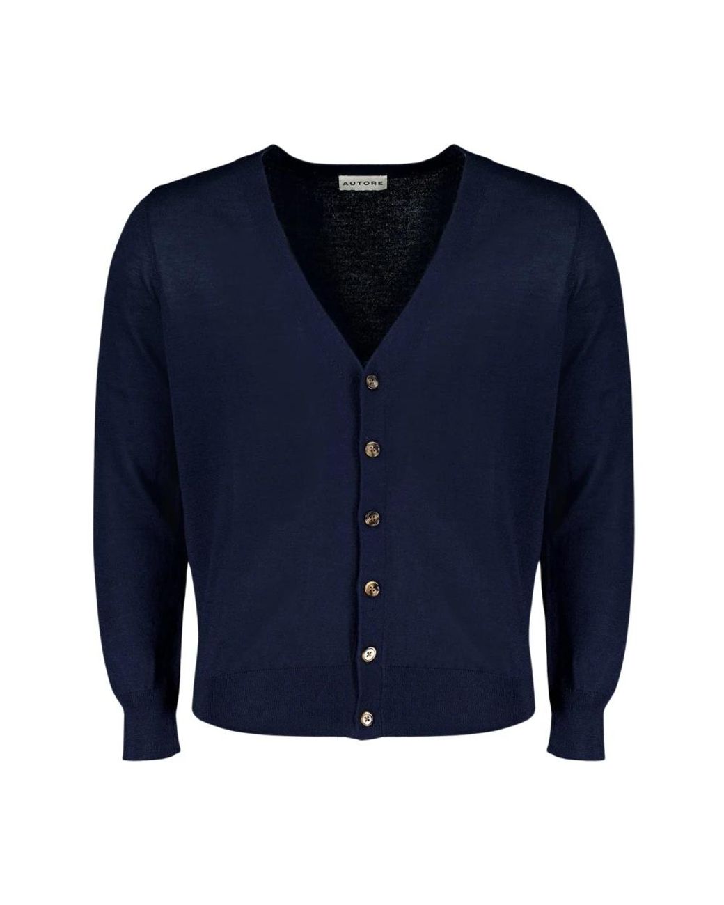 Cardigans AUTORE de hombre de color Blue