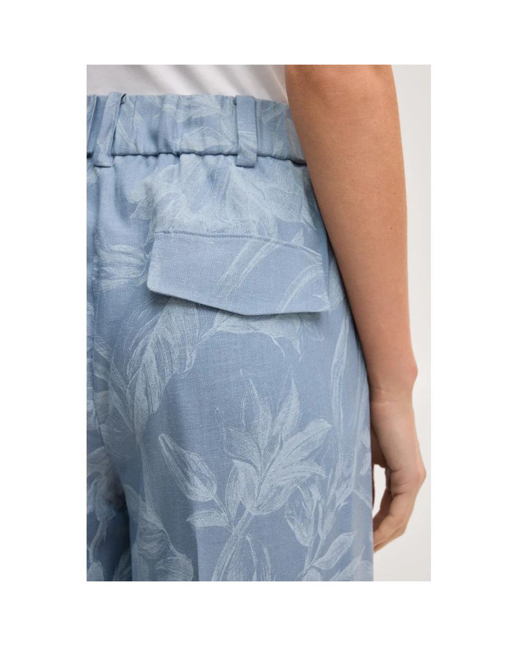 Wide Trousers Windsor. de color Blue