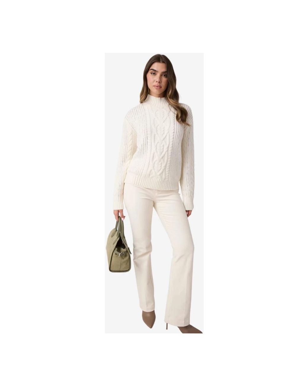 Marciano White Turtlenecks