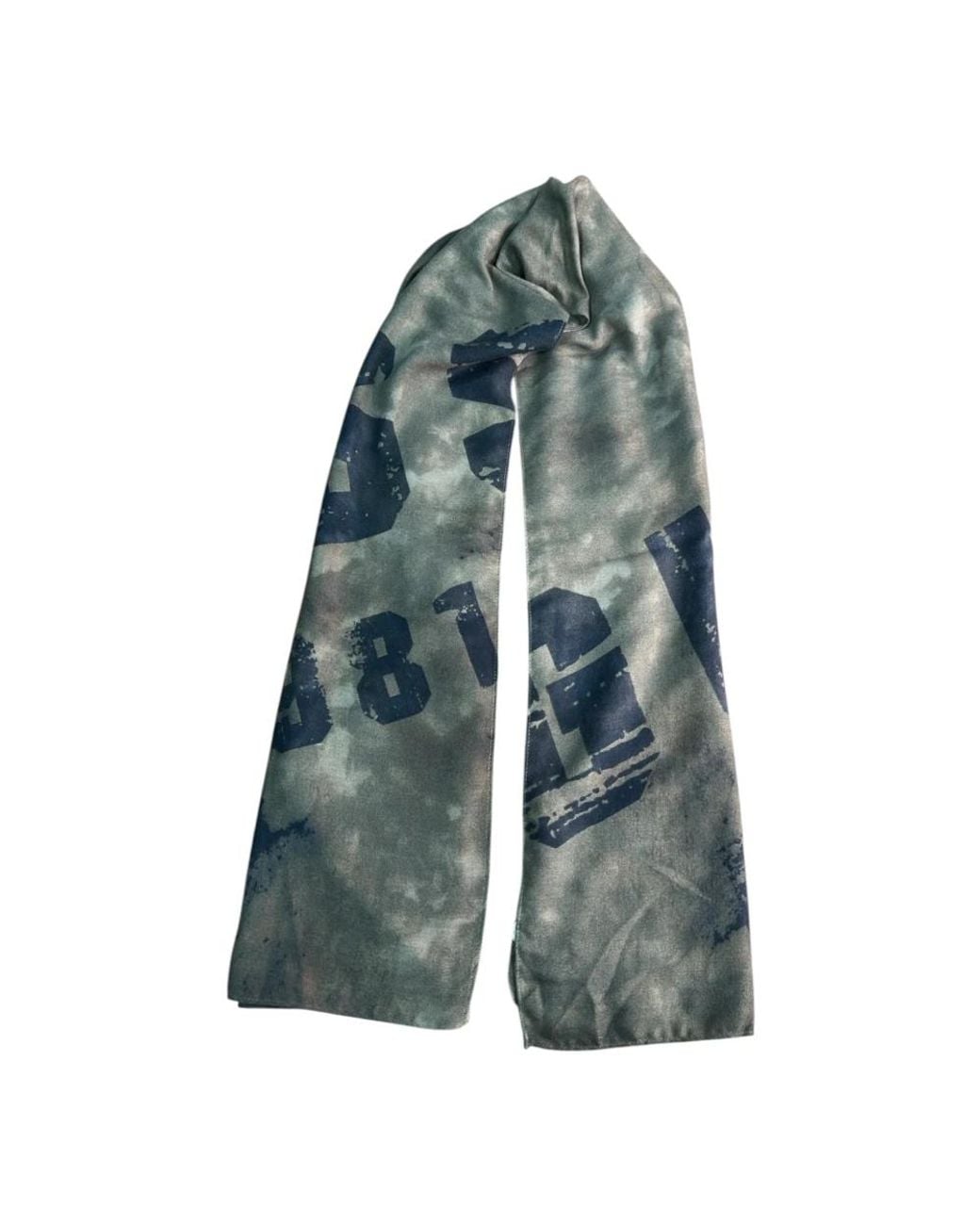 Guess Blue Winter Scarves for men