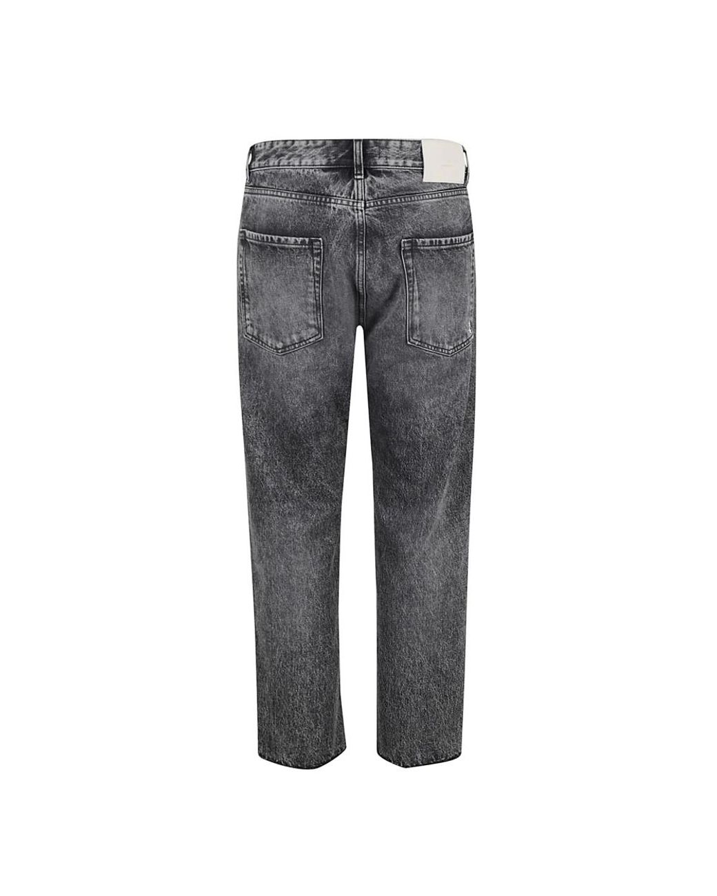 ICON DENIM Gray Slim Fit Jeans for men