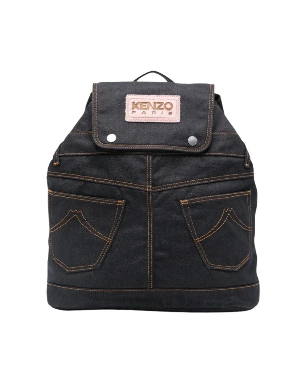 KENZO Black Backpacks for men