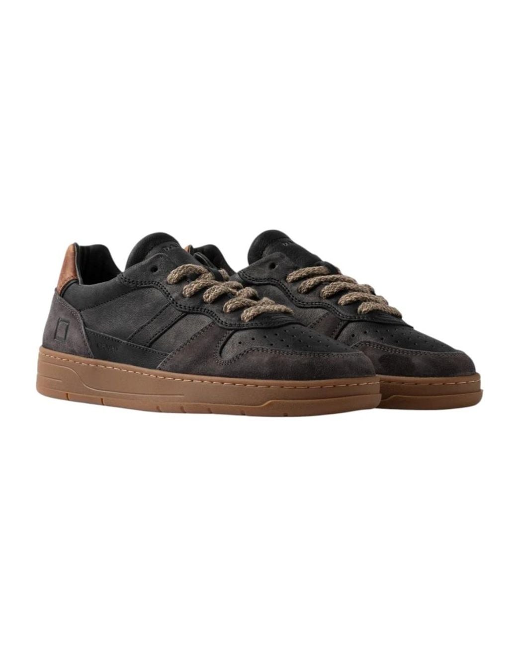 Date Black Sneakers for men