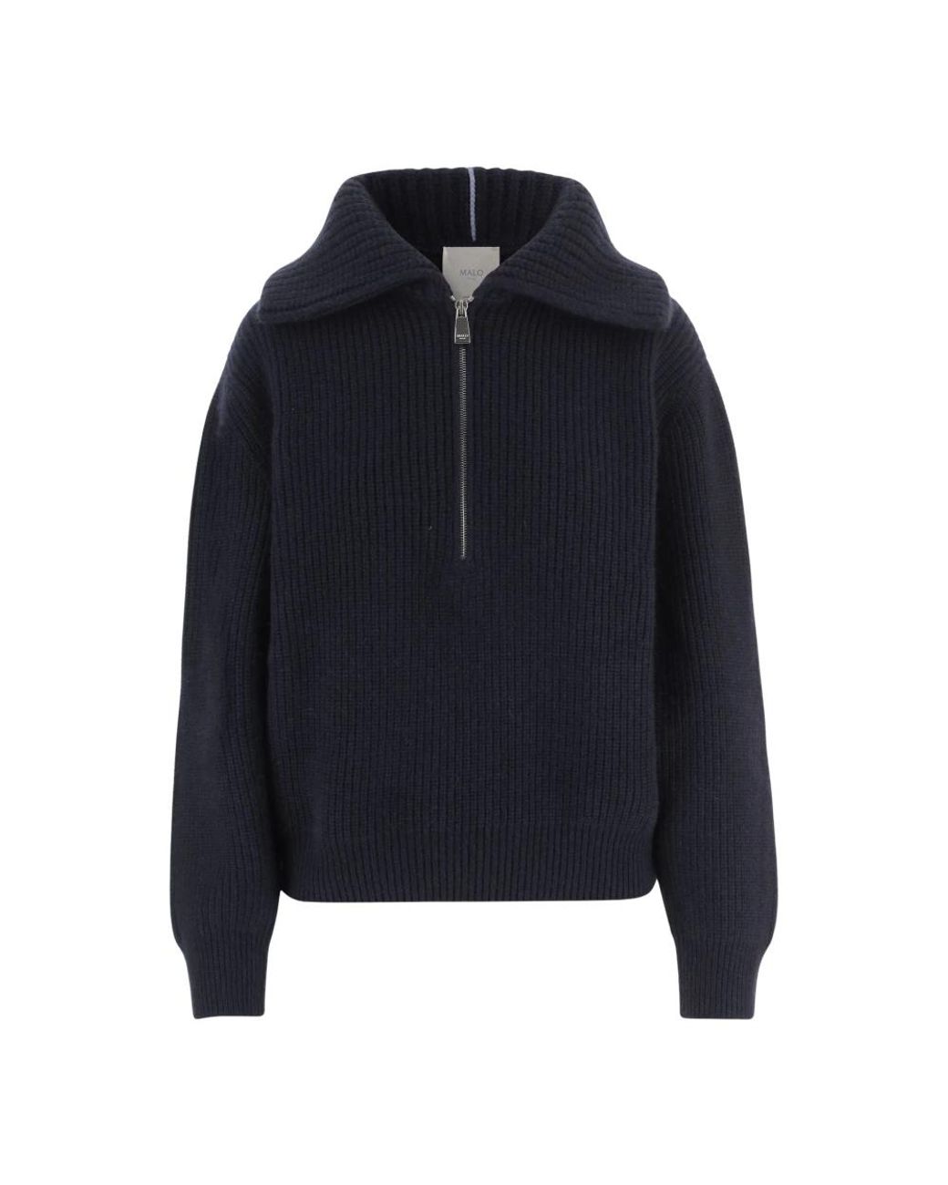 Malo Blue Cashmere Knitwear