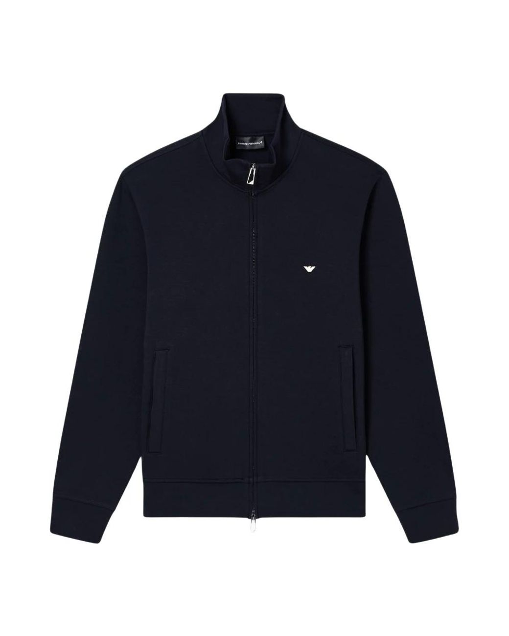 Emporio Armani Blue Zip-Throughs for men