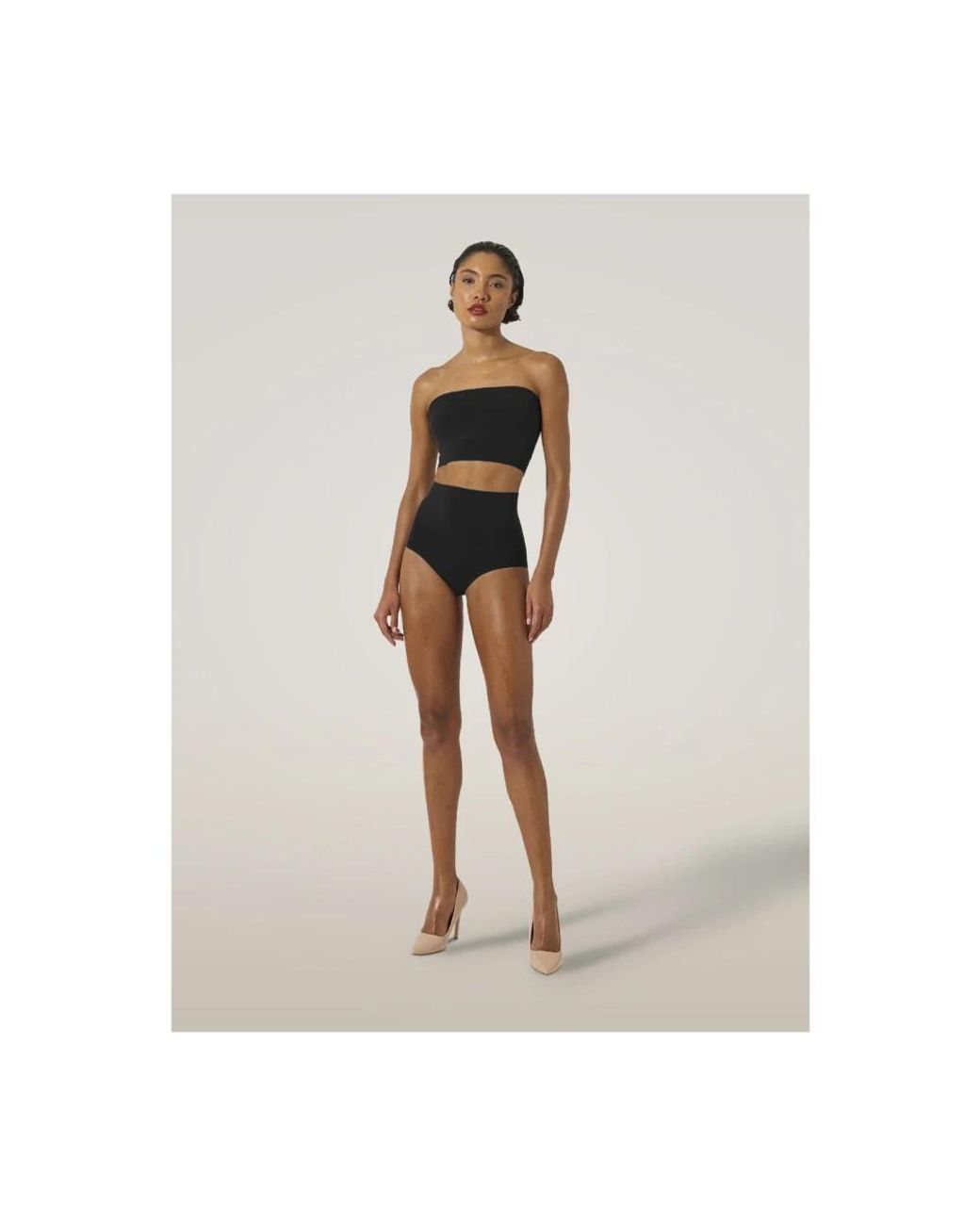 Wolford Black Short Shorts
