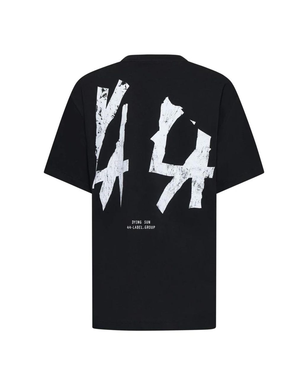 44 Label Group Black T-Shirts for men