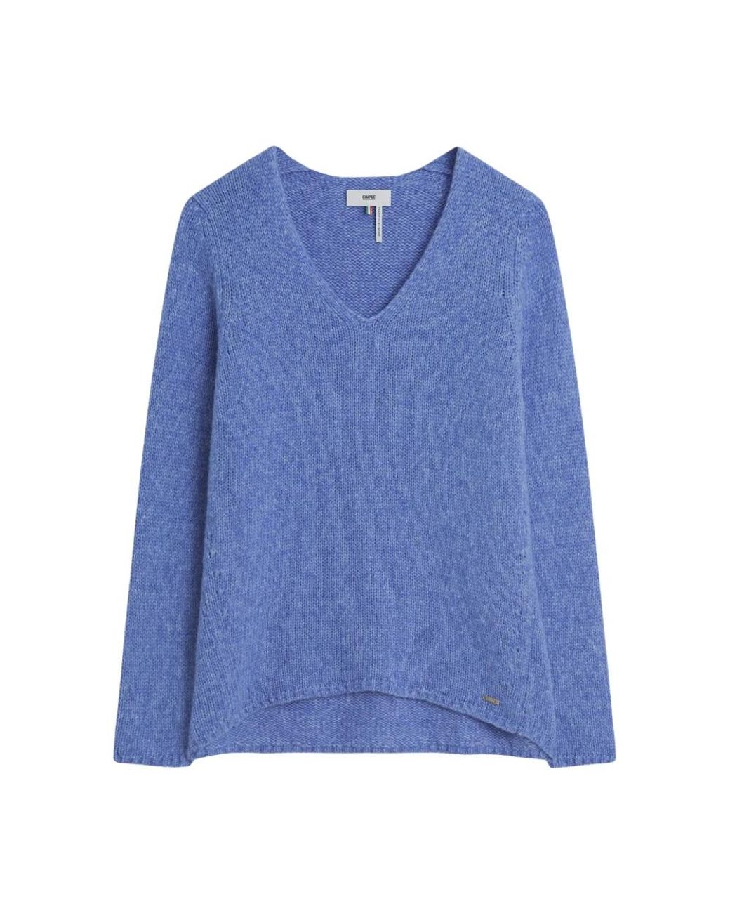 Cinque Blue V-Neck Knitwear