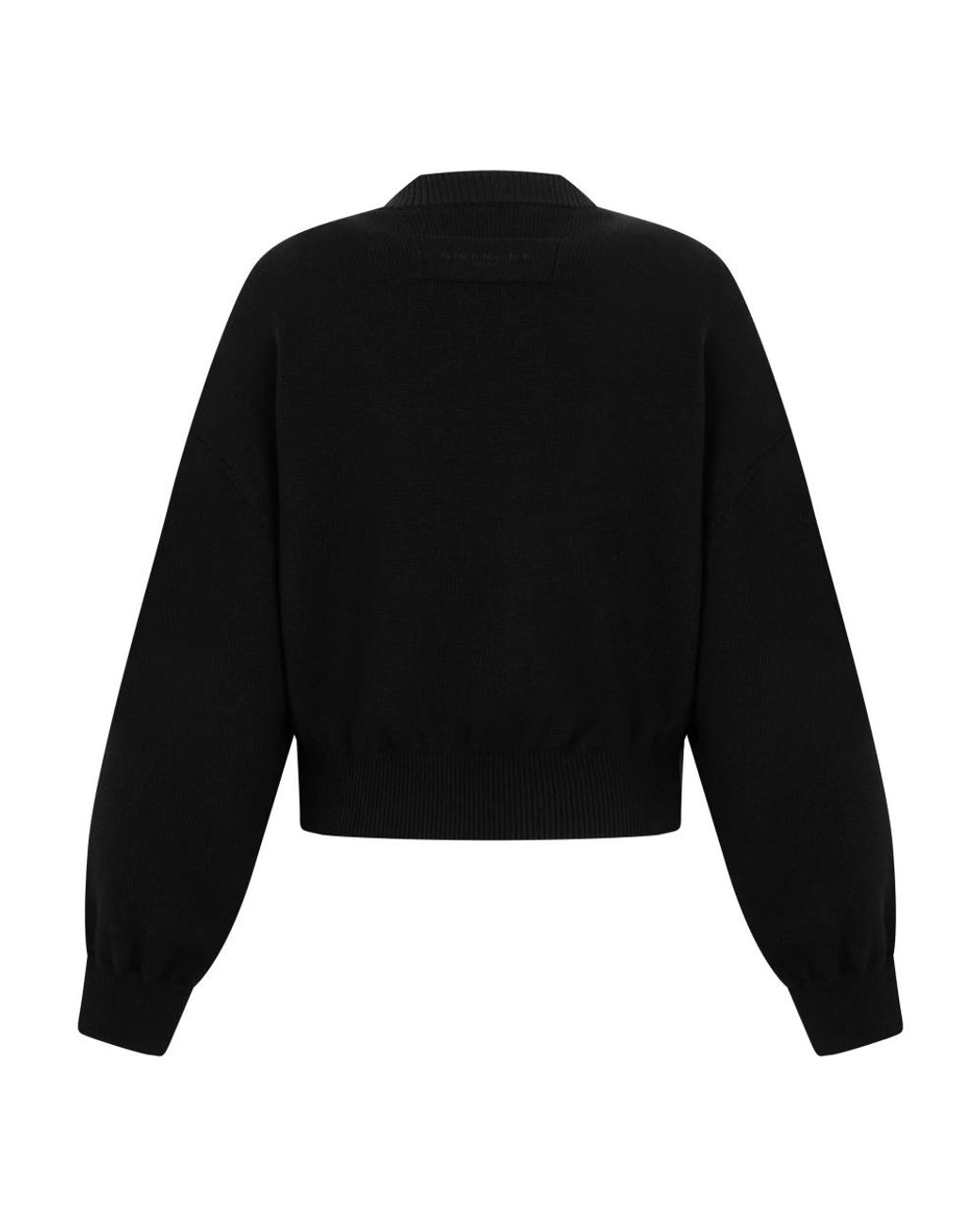 Givenchy Black Round-Neck Knitwear