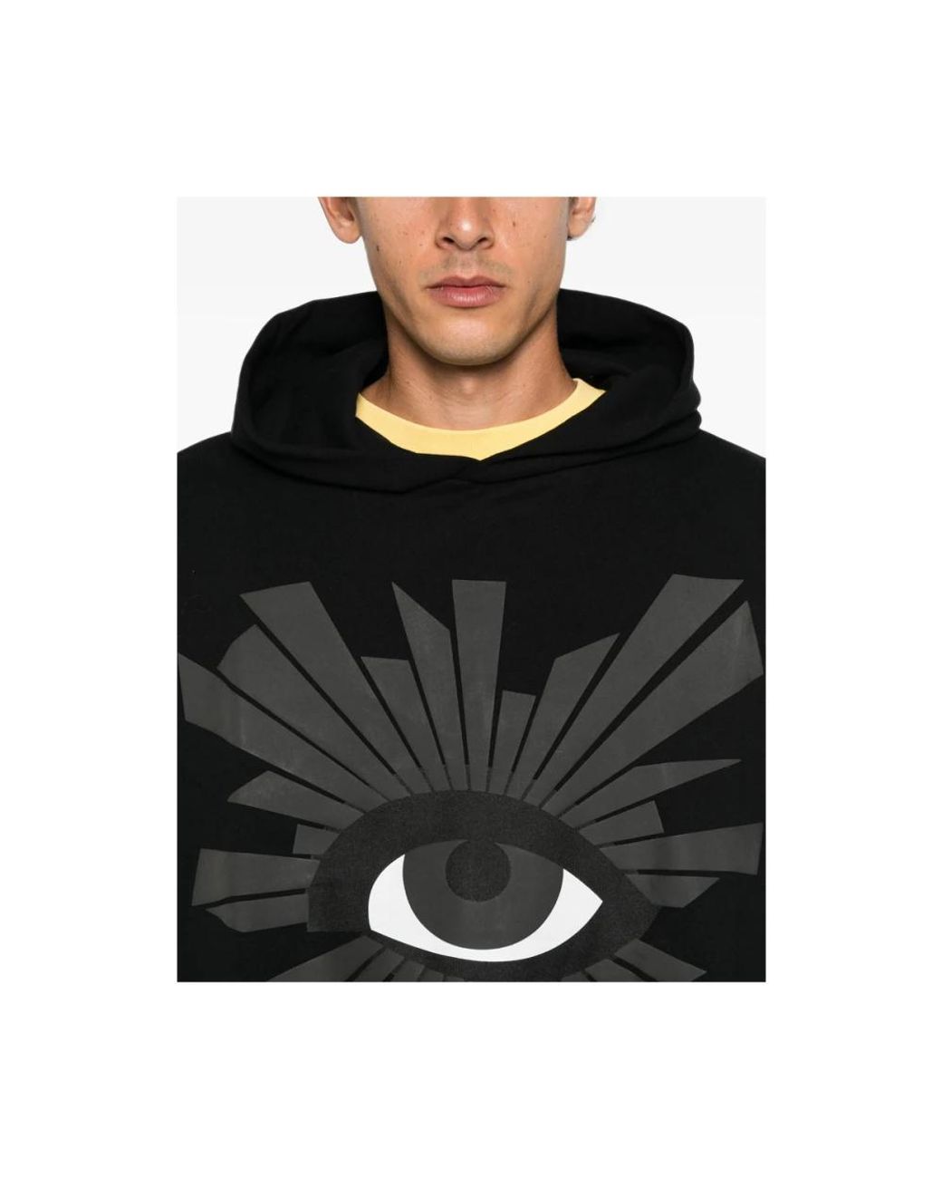 House of Errors Black Hoodies for men