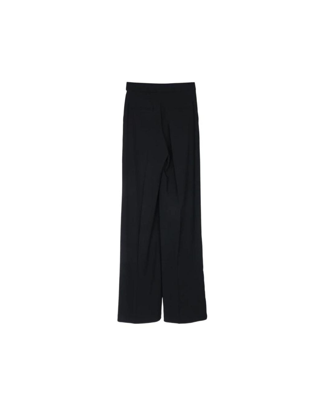 Elisabetta Franchi Black Wide Trousers