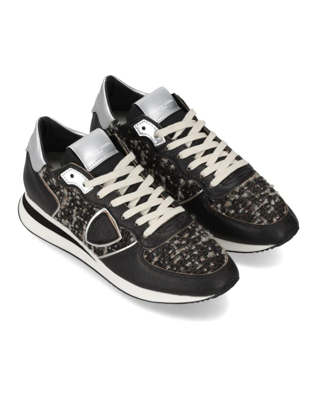 Philippe Model Black Sneakers