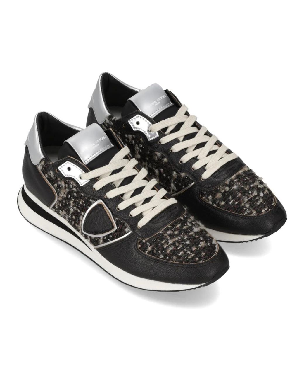 Philippe Model Black Sneakers