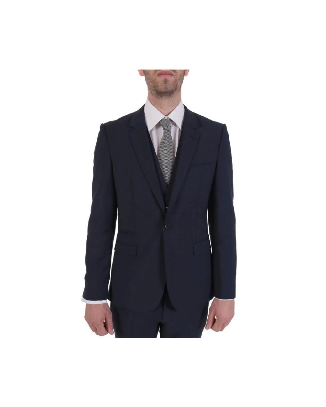 HUGO Blue Single Breasted Suits for men