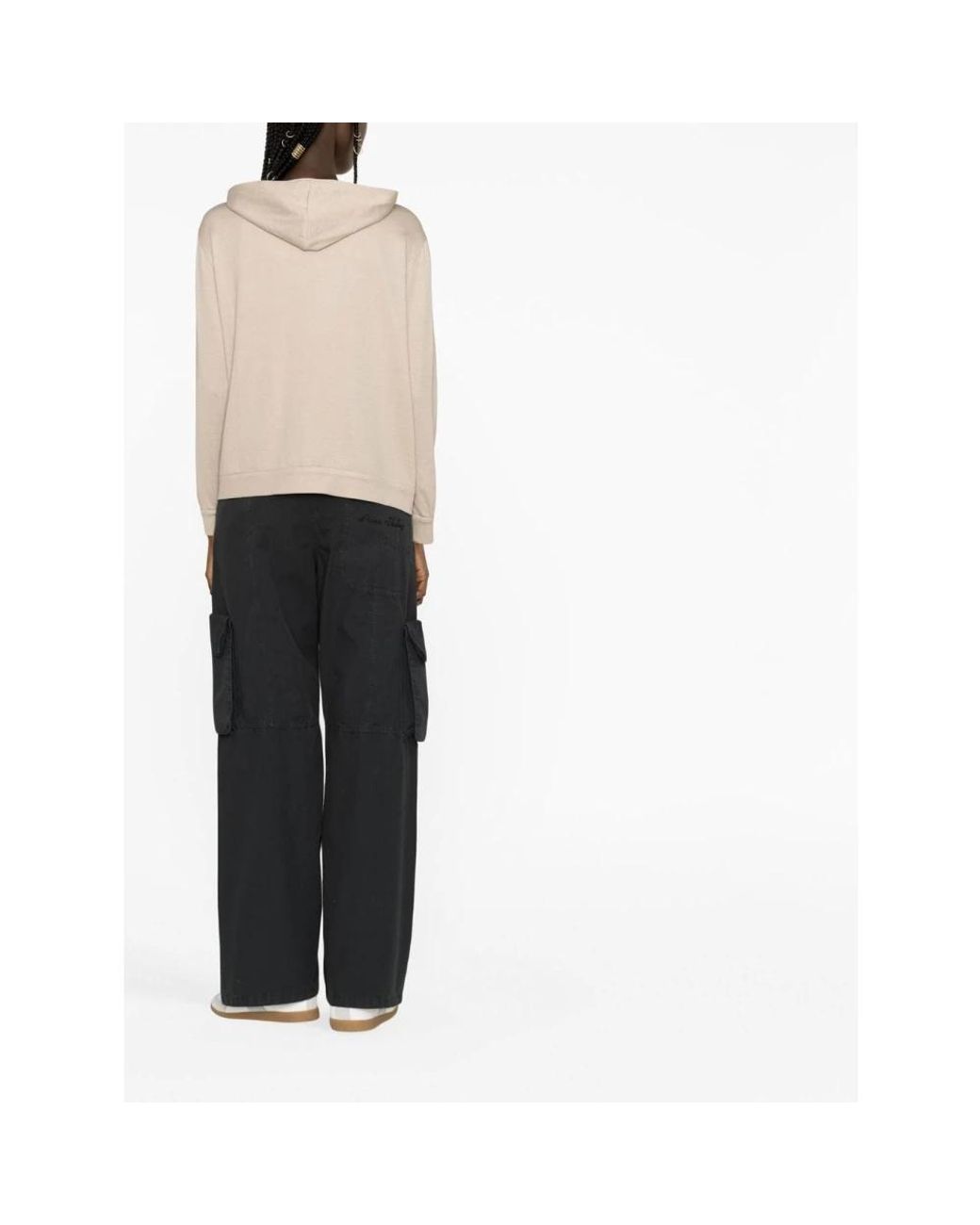 Brunello Cucinelli Natural Zip-Throughs