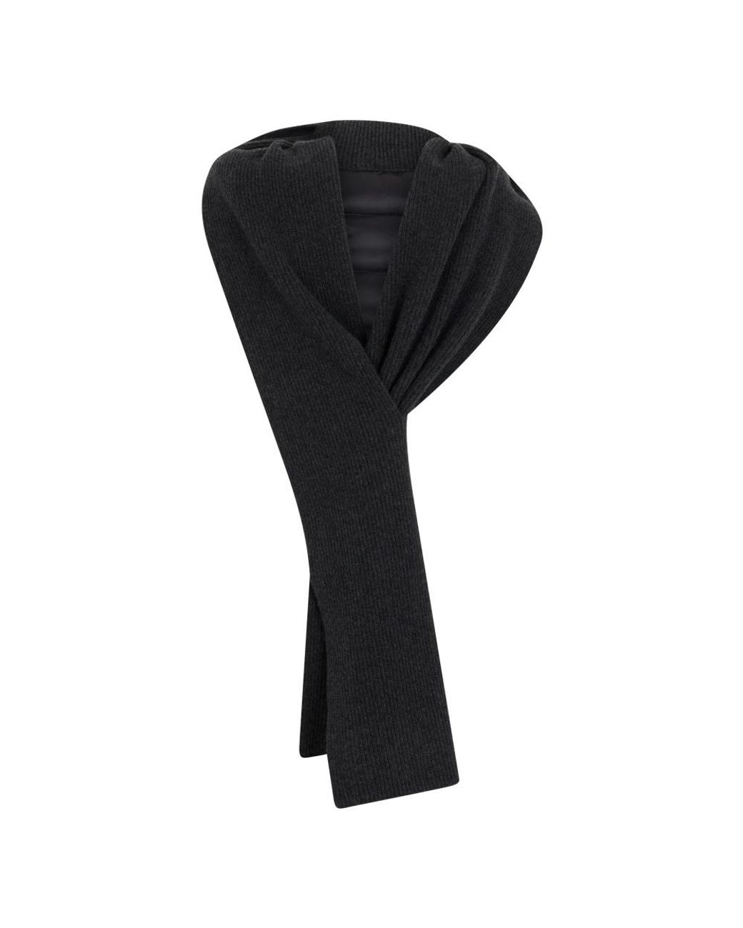 Moorer Black Winter Scarves