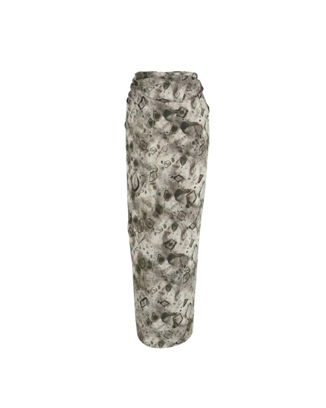 Cortana Gray Maxi Skirts