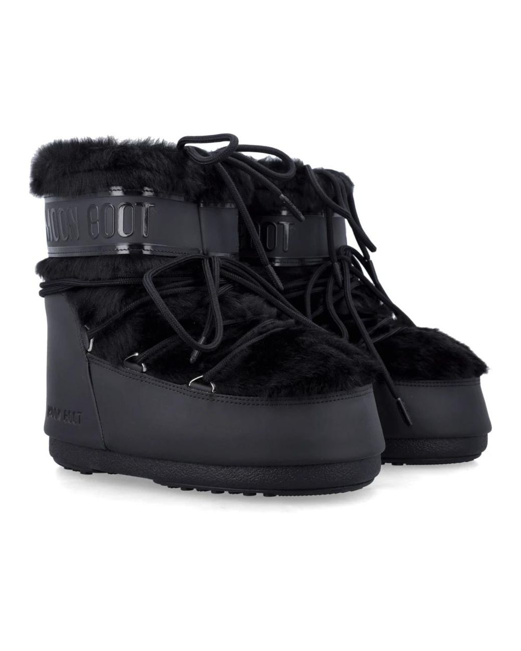 Moon Boot Black Winter Boots
