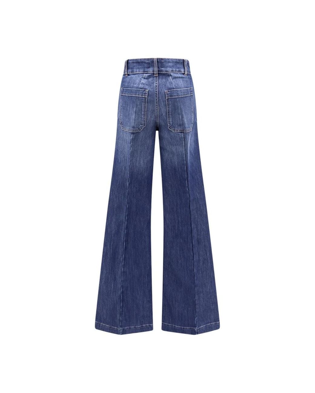 Seafarer Blue Wide Jeans