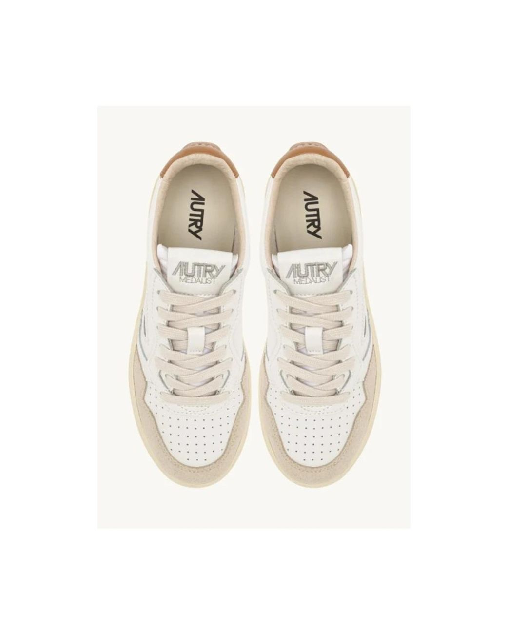 Autry White Sneakers for men