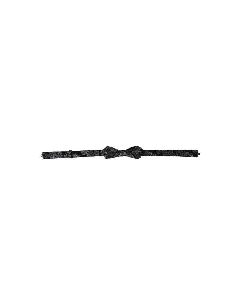 Bowties di Dolce & Gabbana in Black da Uomo