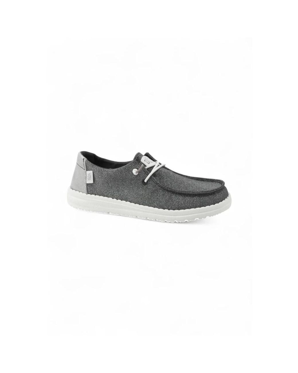 HeyDude Black Laced Shoes