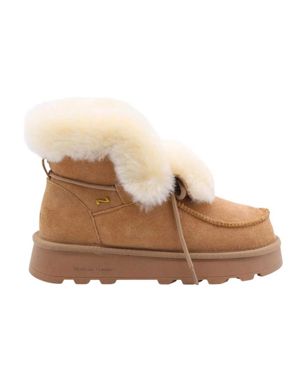 Nathan-Baume Brown Winter Boots