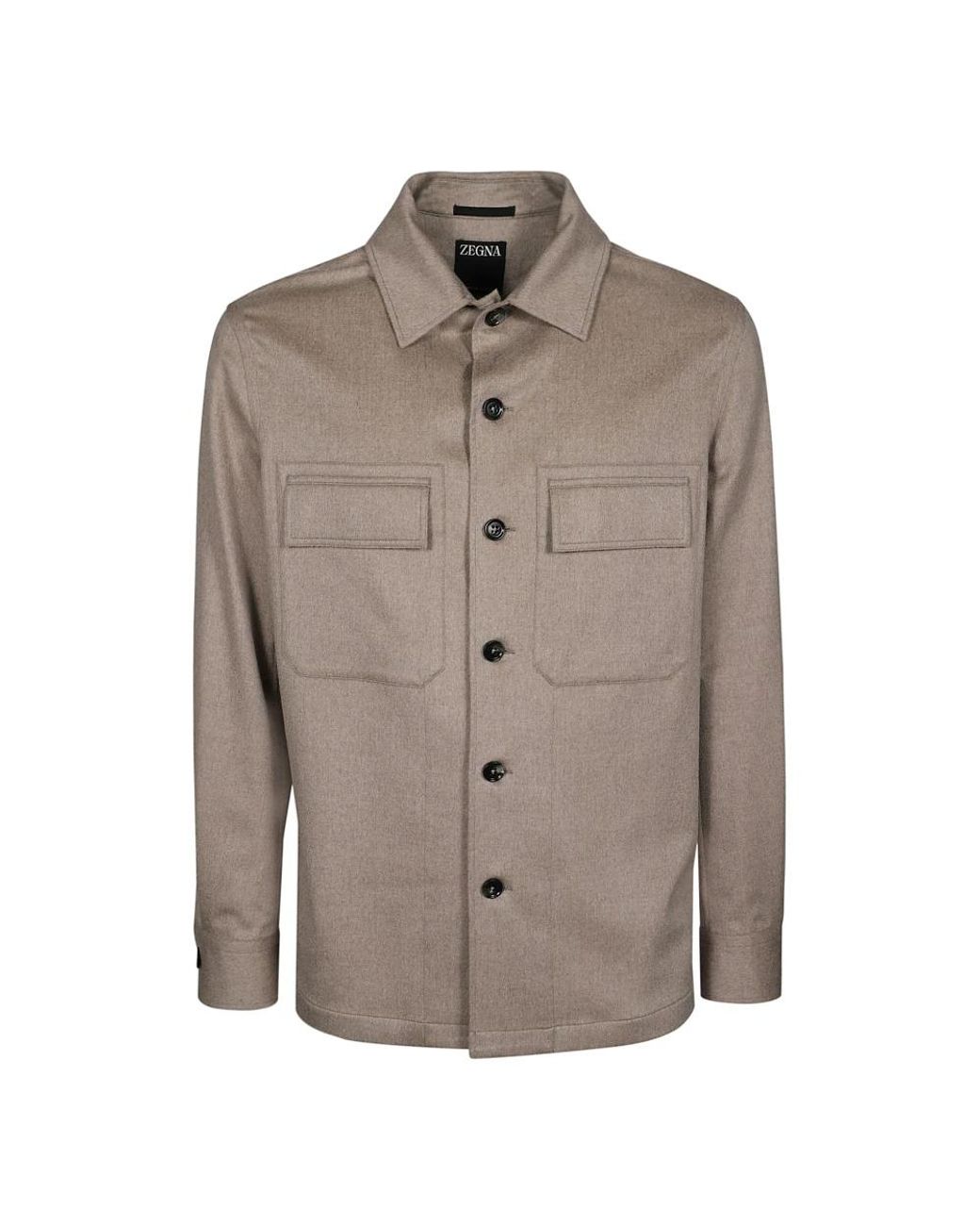 Zegna Brown Light Jackets for men